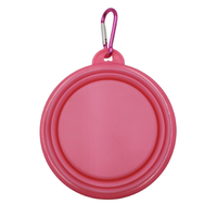 Gamelle pliable en silicone pour chien et chat avec logo personnalisé – Bols suspendus pour animaux de compagnie