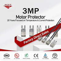 Interruptor Bimetálico de Reinicio por Apagado HCET, Protector de Motor Eléctrico/de Batería para Electrodomésticos y Piezas de Automóviles