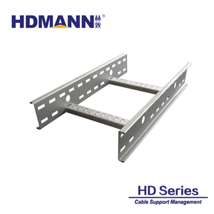 บันไดสายเคเบิลสแตนเลส SS304/316 สำหรับงานวางและจัดการสายเคเบิลของ HDMANN Industrial Construction - Product Image 5
