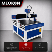 Mini routeur CNC 6090 6012 pour gravure et découpe du bois, de l'acrylique et de l'aluminium, moteur unique refroidi par eau 3 kW pour enseignes publicitaires