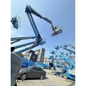 दूसरे हाथ के सस्ते हवाई कार्य मंच ने बिक्री के लिए मैन लिफ्ट बूटिंग प्लेटफॉर्म का इस्तेमाल किया - Product Image 1