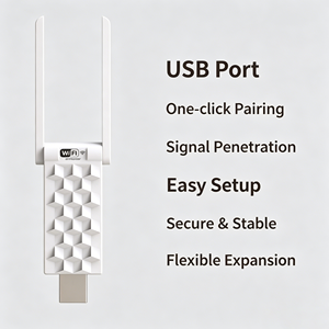 Amplificateur de signal <span class=keywords><strong>USB</strong></span>, répéteur de signal WiFi, amplificateur de signal 802.11n, nouveau modèle sans fil chinois - Product Image 3
