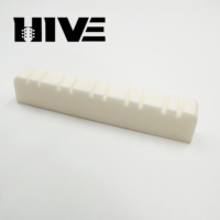 HIVE Hot-selling OX Bone High Quality Ten-string Guitar Only 48MM 10 String Guitar Nut for Guitar Nut Bridge & Parts