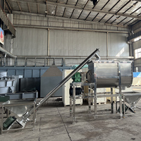 Machine à mélanger les rubans en promotion, 100L-2000L, haute efficacité, faible consommation d'énergie pour l'industrie alimentaire, des boissons et chimique