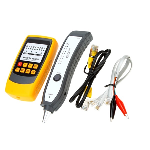 China Manufacture Handheld Multi-purpose Wire Tracker Testing Device RJ11 RJ45 LAN Network Cable Tester Detector Wireless Finder