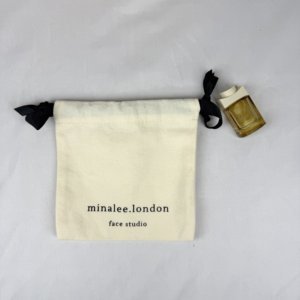 100% Organic Cotton <b>Drawstring</b> Bag High Quality Natural Color <b>Drawstring</b> <b>Pouch</b> - Product Image 5