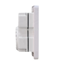 Interrupteur variateur 240V pour éclairage LED, interrupteur tactile 150W 1 Gang 1 Voie, contrôle intelligent, matériau ABS durable