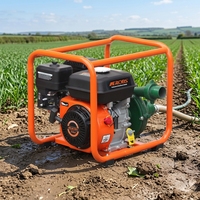 Pompe à eau à essence AEROBS 2 pouces 212cc, 50m de hauteur de refoulement, basse pression, OEM, pour irrigation agricole