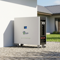 Batterie de stockage d'énergie domestique Fuxile LiFePO4 sur pied 51.2V 628Ah 32kWh 30-40KW avec BMS intelligent 200A intégré CAN RS485