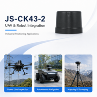 Antenne GNSS RTK multi-fréquences haute précision avec IMU intégré, indice de protection IP54, compatible 4G/Bluetooth, prise en charge SBAS, pour UAV et robots