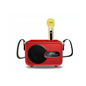 SD502/SD501 10W <strong>Wireless</strong> Speaker System with Type C Connector KTV Karaoke <strong>Microphone</strong> for Conference Use - Product Image 1