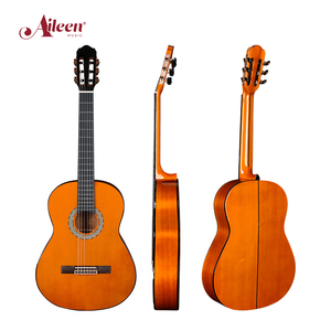 Guitarra flamenca Winzz Solid Top 39 "Guitarra clásica Trastes de extremo redondo (WCG190) - Product Image 1