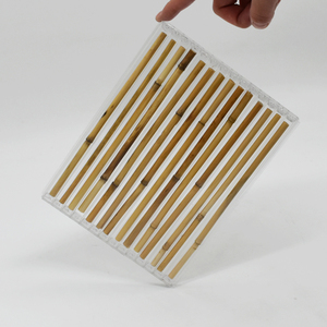 10mm nhựa mái che nắng Visor mái hiên 2 lớp polycarbonate Tấm Nhà Màu Xanh lá cây Polycarbonate tấm tre - Product Image 5