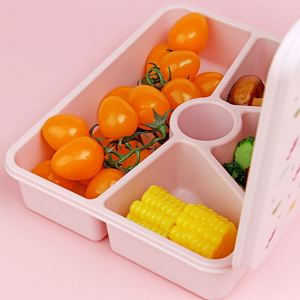 <b>Lunch</b> <b>Box</b> Kids <b>Lunch</b> Containers with 5 <b>Compartments</b> Utensils Food Picks Leak-proof Bento <b>Box</b> Adult <b>Lunch</b> <b>Box</b> for Toddler - Product Image 4