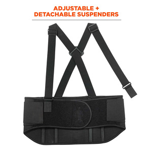 Tốt nhất phổ biến tháo rời dây đai trở lại Brace lưới thoáng khí thấp hơn đau lưng cứu trợ thắt lưng hỗ trợ vành đai sciatica vẹo cột sống - Product Image 2