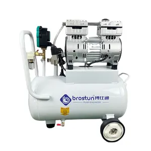 2022 Hot Sale China High Pressure Compressor Silent Portable 750W 1Hp 30L -930 -980 mBar Mini Oil-free Vacuum Air Compressors