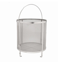 Tube filtrant en acier inoxydable pour bière, tube filtrant tissé en peau de raisin 304 pour boissons