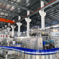 Ligne de production de boissons gazeuses, machine de mise en bouteille de soda/eau gazeuse, machine de remplissage de boissons gazeuses carbonatées