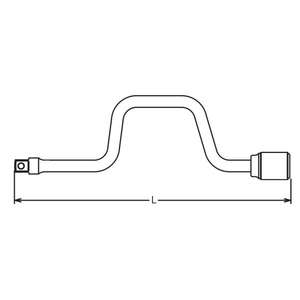 Koken-4780-400 1/2 ''ด้ามจับเร็ว-ประแจ4991644127115 Ean 1/2" - Product Image 2