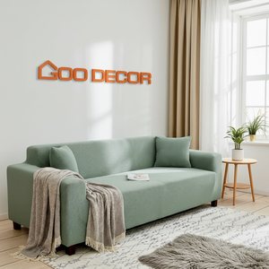 Home Decoration <b>Sofa</b> Protection High Quality Fleece <b>Sofa</b> <b>Cover</b> Soft-touch Cozy & Simple Style Solid Pattern Various Color - Product Image 5