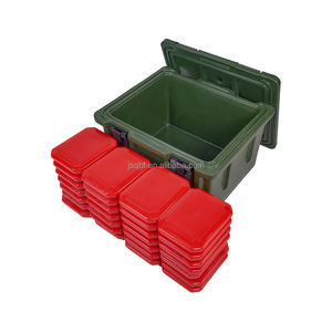 Calentador de Alimentos Portátil, Contenedor Aislado para Alimentos con Ruedas Bloqueables, Hebillas Dobles y Asas - Product Image 6