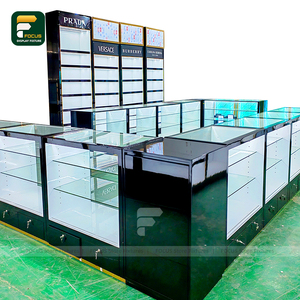 Cửa hàng bán lẻ Hiện Đại Đồ nội thất Showcase Thiết kế kính Nước Hoa Cửa Hàng tường kệ đơn vị thương hiệu sang trọng hiển thị Quầy - Product Image 4