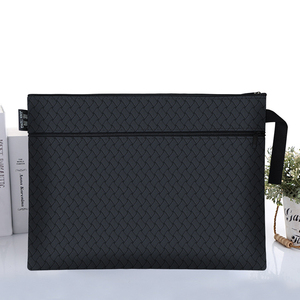 Sac de documents en toile imperméable et durable avec poignée Nouveau design Organisateur Pochette à fermeture éclair pour l'école, le bureau ou la maison - Product Image 5