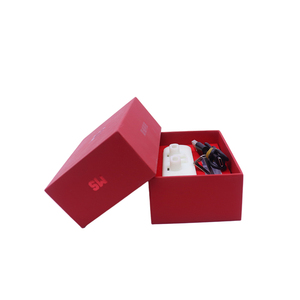 Boîte à parfum en papier rigide, logo en relief, emballage cosmétique haut de gamme - Product Image 1