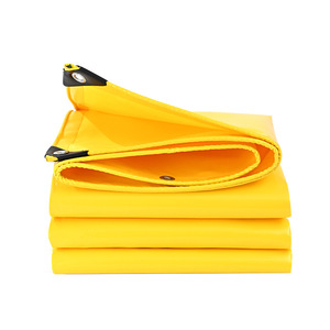 Ngoài trời không thấm nước màu vàng bạt <span class=keywords><strong>PVC</strong></span> dày chống nắng Vải chống mưa chống lão hóa tính chất đồng bằng phong cách dù để che nắng Vải - Product Image 1