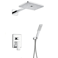 Douche encastrée, Douche murale, Ensemble de douche, Ensemble de douche pour hôtel