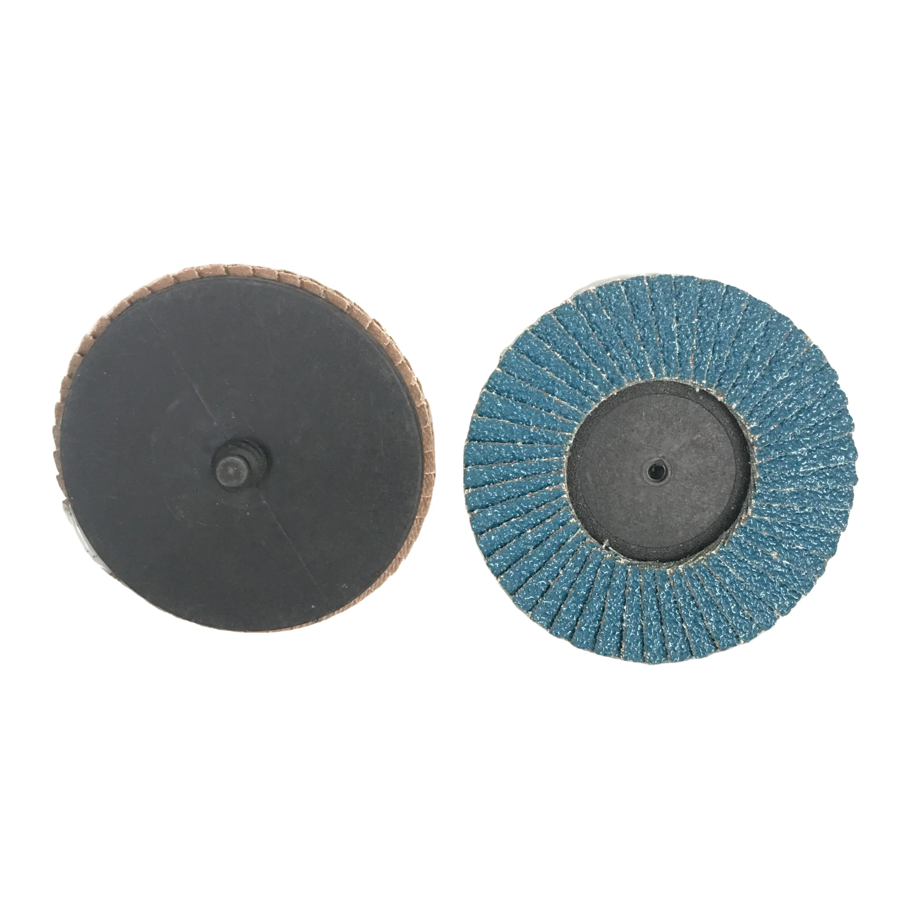 Utensili abrasivi Mini Flap dischi da 2 pollici Flap dischi da 3 pollici cambio rapido Flap disco