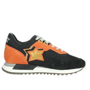 Zapatillas Deportivas para Hombre Athletic Stars AS32M100, Color Negro y Naranja, Estilo Baloncesto - Product Image 4