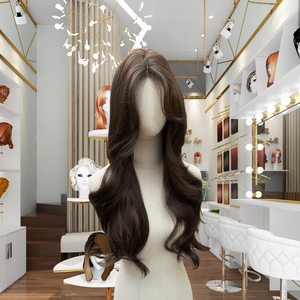 Full Lace <b>Wig</b> For <b>Women</b> From Ho Chi Minh City With Glueless HD Lace Cap Natural Hairline And Custom Color - Product Image 5