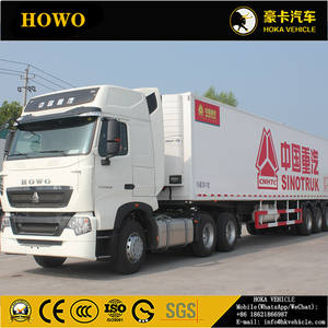 Tres ejes 40 pies transporte de alimentos refrigerador remolque HK9403LCC - Product Image 3