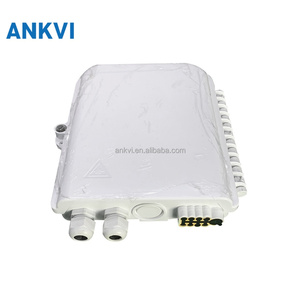 กล่องกระจายไฟเบอร์ออปติก 8 พอร์ต FQX-008 สีขาว กันน้ำ IP65 สำหรับภายนอกอาคาร ABS FTTH - Product Image 5