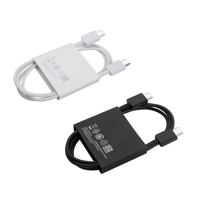 Kabel Pengisian Cepat USB-C Tipe-C Foil Tembaga Murni 25W/45W 3A/5A untuk Ponsel, Grosir Pabrik PD Fast Charging S21-S25