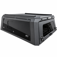Capot de camion en aluminium pour RAM 1500 2019-2026 Crew Cab, benne de 5,7 pieds avec fenêtres coulissantes