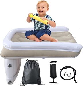 Wholesale Hot Selling Outdoor Convenient and Safe Baby Flocking <strong>Inflatable</strong> <strong>Airplane</strong> Toddler Travel <strong>Bed</strong> - Product Image 3