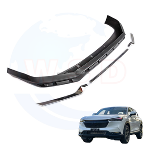 Kit de carrocería de parachoques delantero PP negro sin pintar y Piano para Honda <span class=keywords><strong>HRV</strong></span>/Vezel 2021-2025 Kit de carrocería Kit delantero accesorios reacondicionados para coche - Product Image 3