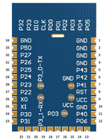 RTL8762 BLE untuk modul Bluetooth SIG Mesh kompatibel untuk aplikasi rumah pintar nirkabel
