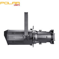 Profesional led dmx 200w cw ww cob lente fijo imágenes leko perfil luz del punto para el teatro Iglesia mostrar
