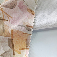 Chine usine tricoté 210GSM 62% coton 38% Polyester trois fils impression numérique tissu éponge français pour sweat-shirt, sweat à capuche