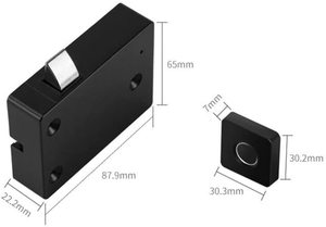 Blocco delle impronte digitali Smart Cabinet Serrature Biometrico Keyless Mobili Governo del cassetto <span class=keywords><strong>Armadio</strong></span> Serrature di Impronte Digitali per Cassetto Del Governo - Product Image 5
