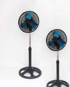 <span class=keywords><strong>Ventilador</strong></span> de pie personalizado, pedestal de 12 pulgadas, altura ajustable, venta al por mayor - Product Image 2
