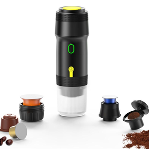Cafetera Portátil de Cápsulas, Cafetera Eléctrica Espresso con Carga USB, 20 Bares, para Viajes, Campamentos y Oficina - Product Image 2