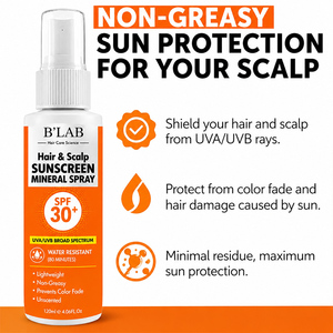 Brume capillaire végane SPF30, <span class=keywords><strong>spray</strong></span> solaire pour <span class=keywords><strong>cheveux</strong></span> et cuir chevelu, non gras, protection UV pour la plage, protection contre la chaleur, <span class=keywords><strong>spray</strong></span> solaire pour <span class=keywords><strong>cheveux</strong></span> - Product Image 2