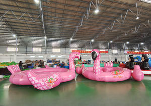 Jouet gonflable de fête aquatique d'été Jouet flottant de cygne de parc aquatique - Product Image 3