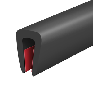 Garniture <span class=keywords><strong>de</strong></span> <span class=keywords><strong>bord</strong></span> en <span class=keywords><strong>caoutchouc</strong></span> EPDM auto-adhésive <span class=keywords><strong>pour</strong></span> <span class=keywords><strong>tôle</strong></span> Protecteur <span class=keywords><strong>de</strong></span> <span class=keywords><strong>bord</strong></span> noir - Product Image 2