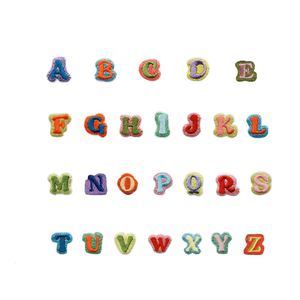 Patch brodé thermocollant mini format lettres colorées pour sacs en toile, décoration DIY avec ruban - Product Image 4