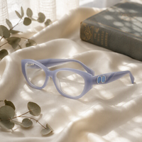 Expédition sous 24 heures, lunettes optiques en acétate durables fabriquées à la main avec ornement, montures de lunettes de luxe haut de gamme pour un usage quotidien